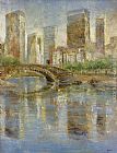 Central Canvas Paintings - Central Park